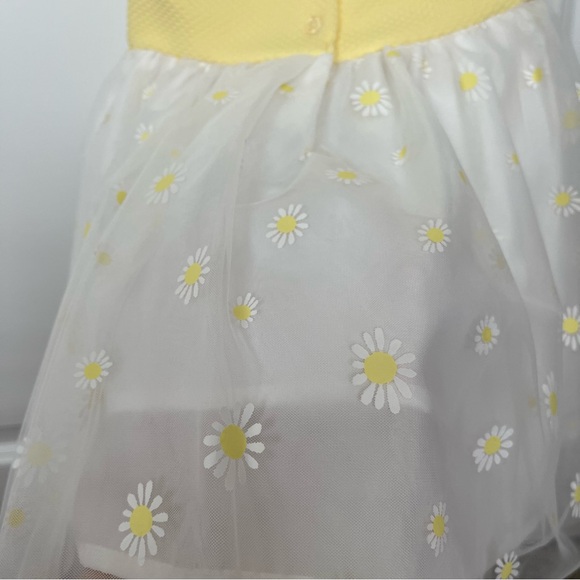 Yellow Flower Dress for Toddler Girl Size 3T - Picture 7 of 7